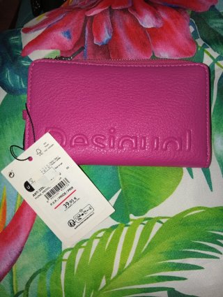 ( NUEVA ) CARTERA DESIGUAL ROSA