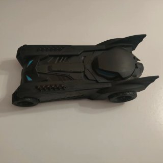 Batmovil con figura de Batman