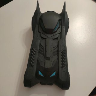 Batmovil con figura de Batman