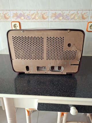 Radio Antigua Philips Marrón