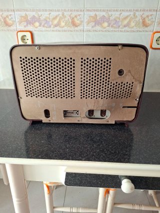 Radio Antigua Philips Marrón