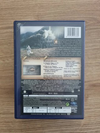 Trilogía El Señor de los Anillos DVD