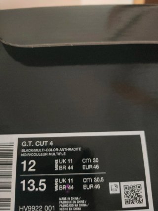 Nike GT Cut 4 Negro