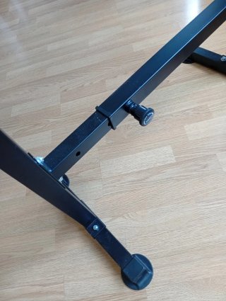 Soporte rack para barra de pesas