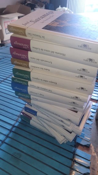 Colección libros José saramago 16 tomos