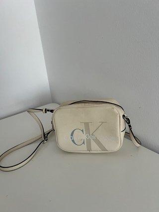 Bolso Calvin Klein Jeans Beige/Gris