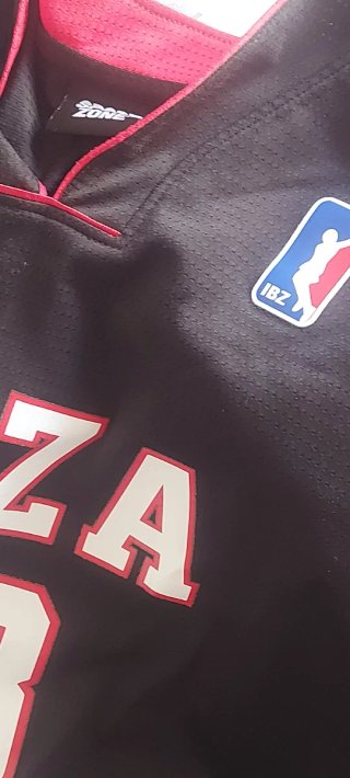 Canotta Basket Ibiza 23 XL Nero/Rosso
