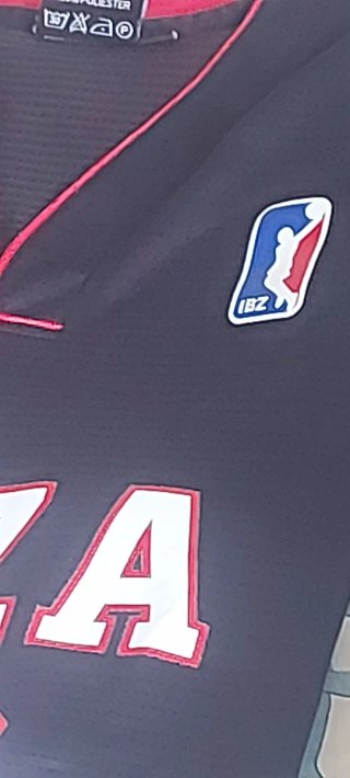 Canotta Basket Ibiza 23 XL Nero/Rosso