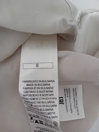 Top seta beige Falconeri