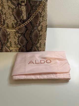 Borsa ALDO nuova effetto pitone