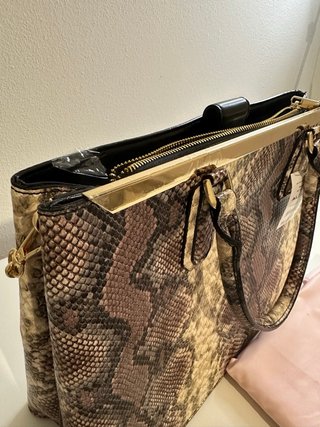 Borsa ALDO nuova effetto pitone