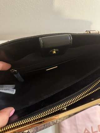 Borsa ALDO nuova effetto pitone