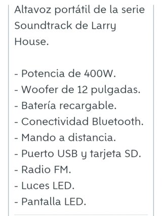 Altavoz Portátil con micrófono para Karaoke