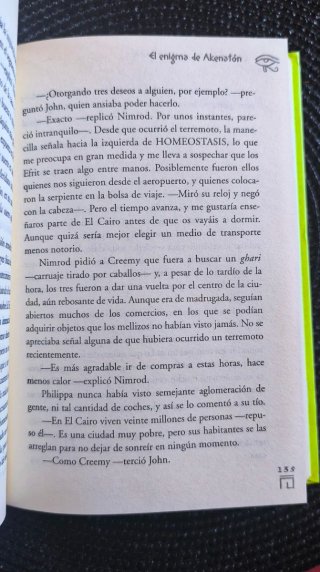 El enigma de Akenatón - P.B. Kerr: Hijos lampara 1