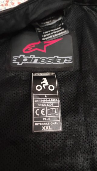 Cazadora chaqueta moto hombre alpinestars XL 2xl