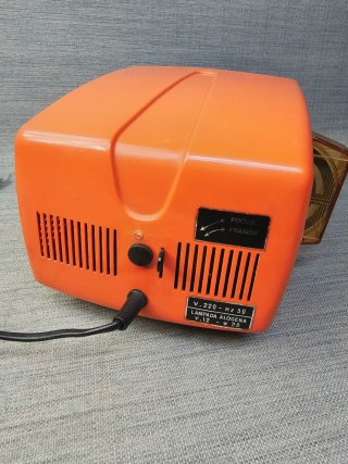 Visor Proyector Super 8 LAMY Vintage Naranja 1973