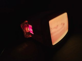 Visor Proyector Super 8 LAMY Vintage Naranja 1973