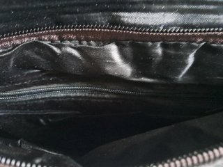 Bolso bandolera de cuero marrón