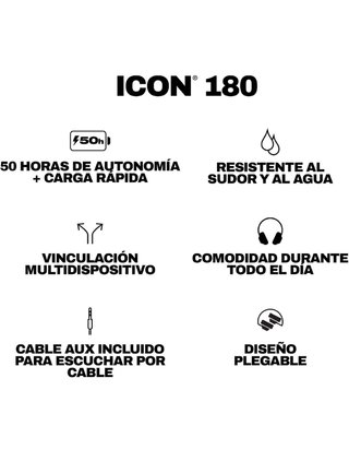 Auriculares Skullcandy Icon Blancos Bluetooth
