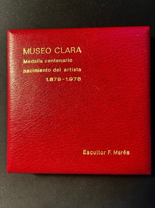 Medalla Centenario Josep Clarà