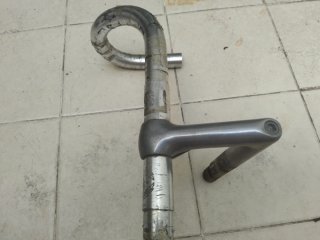 Manillar y potencia bici clásica