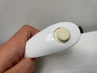 Nintendo Wii Nunchuk Controller Bianco Originale