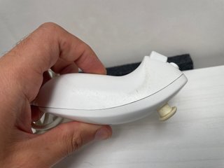 Nintendo Wii Nunchuk Controller Bianco Originale