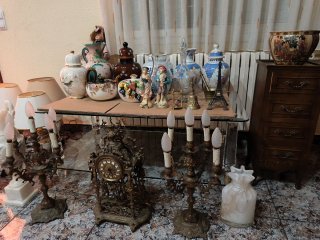 Lote de objetos de decoración y menaje