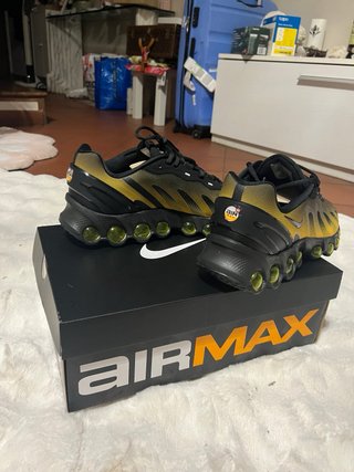 Nike Air Max Dn Nero Oro Metallico Nuove