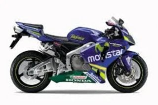 CARENADO HONDA PINTADO MOVISTAR CBR600 RR 2005-06