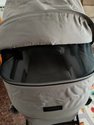 Capazo Inglesina + Soporte + Colchón + 2 Fundas