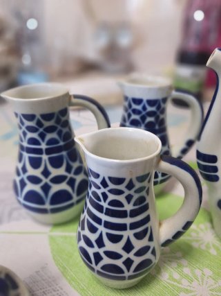 Vajilla,juego de café, Sargadelos Años 70