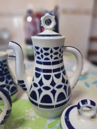 Vajilla,juego de café, Sargadelos Años 70