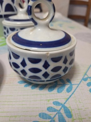 Vajilla,juego de café, Sargadelos Años 70