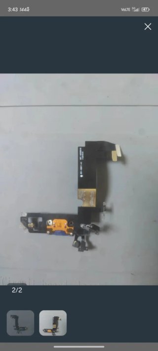 Flex Puerto Carga Micrófono iPhone 12 mini Origina