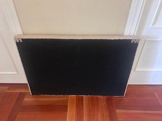 Cabecero de tela beige 90cm A ESTRENAR
