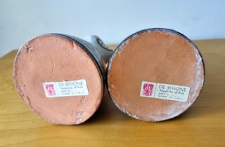 Set Olio Aceto Ceramiche De Simone Vintage anni 60