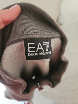 Sudadera EA7 Emporio Armani Gris Talla L