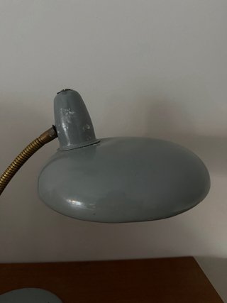 Lámpara de mesa industrial mediados S.XX