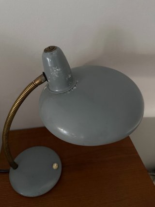 Lámpara de mesa industrial mediados S.XX