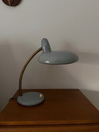 Lámpara de mesa industrial mediados S.XX