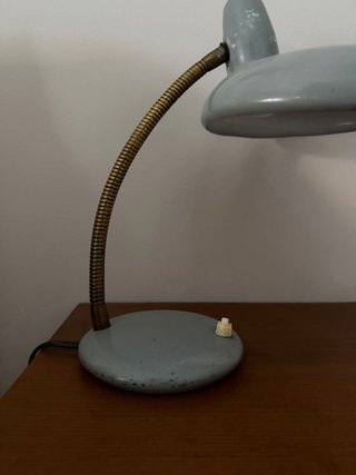 Lámpara de mesa industrial mediados S.XX