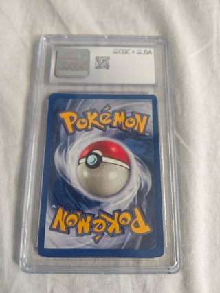 Charizard Sombra 4/102 Auto CGC 5
