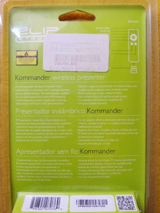 KLIP XTREME Puntero Presentador Inalambrico. Model