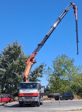 Camión Grúa IVECO 360 PALFINGER PK 36002
