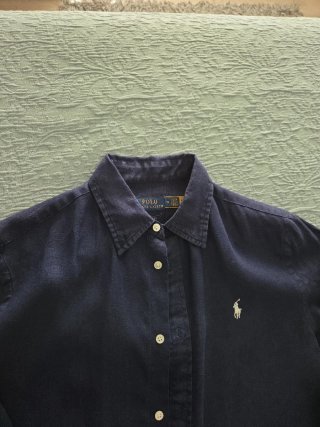 Camisa mujer Polo Ralph Lauren Azul Talla M