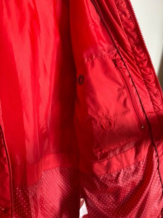 Cazadora acolchada Pilar Prieto roja T.46