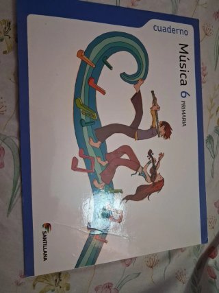 Cuaderno Música 6Primaria Santillana