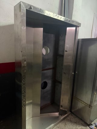 Campana de acero inoxidable extractora industrial