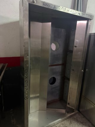 Campana de acero inoxidable extractora industrial
